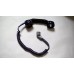 RACAL BASE STATION TYPE HAND SET COILED CABLE 19PM SOCKET BLACK